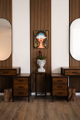 Spiegel-Arbeitsplätze